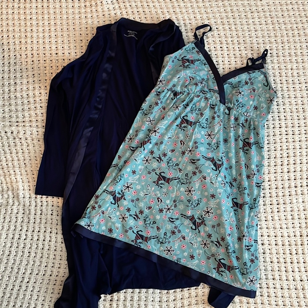 Nursing Nightgown and Robe